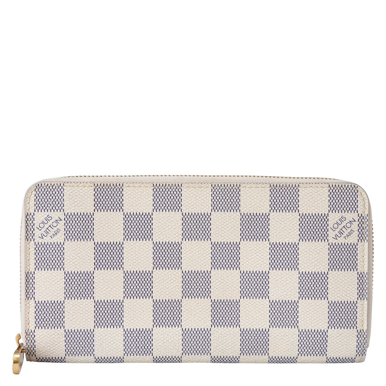 LOUIS VUITTON(USED)루이비통 N60019 다메에 아주르 지퍼 장지갑